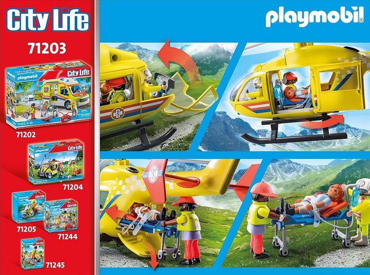 Playmobil 71203 City Life Medical Helicopter