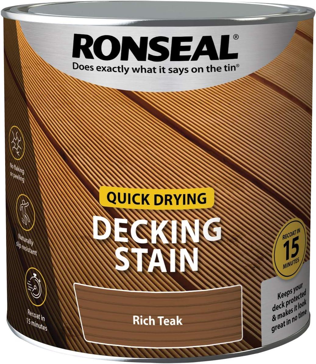 Ronseal Quick Drying Decking Stain 2.5L