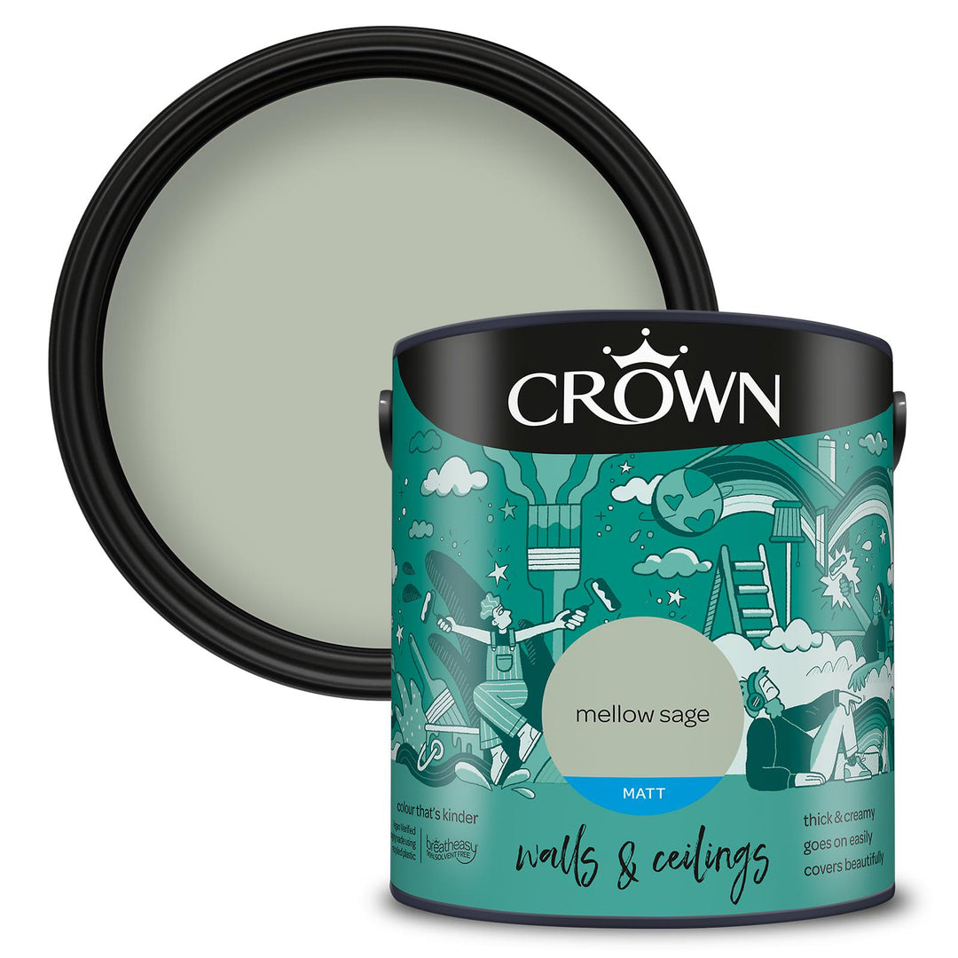 Crown Walls And Ceilings Matt 2.5L