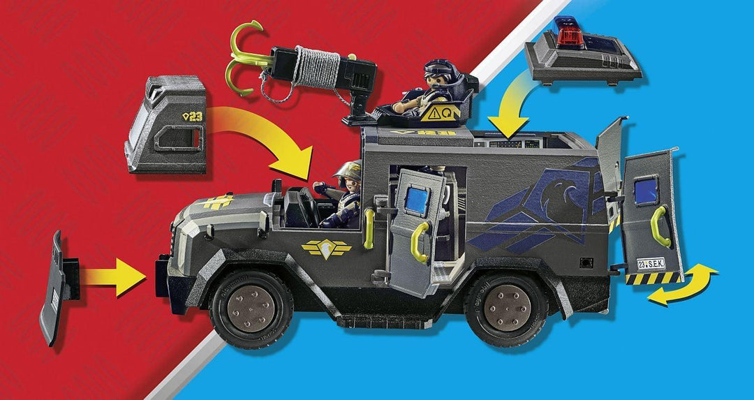 PLAYMOBIL Tactical Police All-Terrain Vehicle