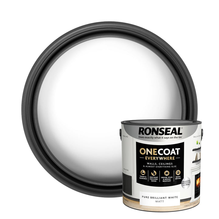 Ronseal One Coat Everywhere Matt Paint 2.5L