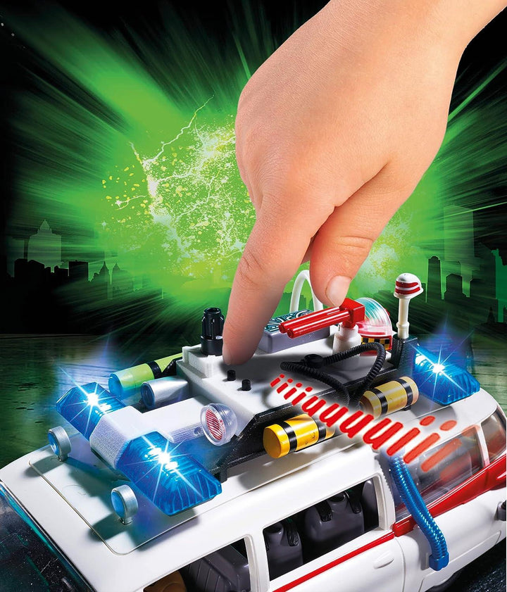 Playmobil Ghostbusters 9220 Ecto-1, With Light and Sound Effects