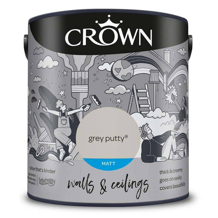 Crown Walls And Ceilings Matt 2.5L