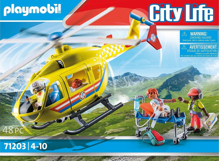 Playmobil 71203 City Life Medical Helicopter