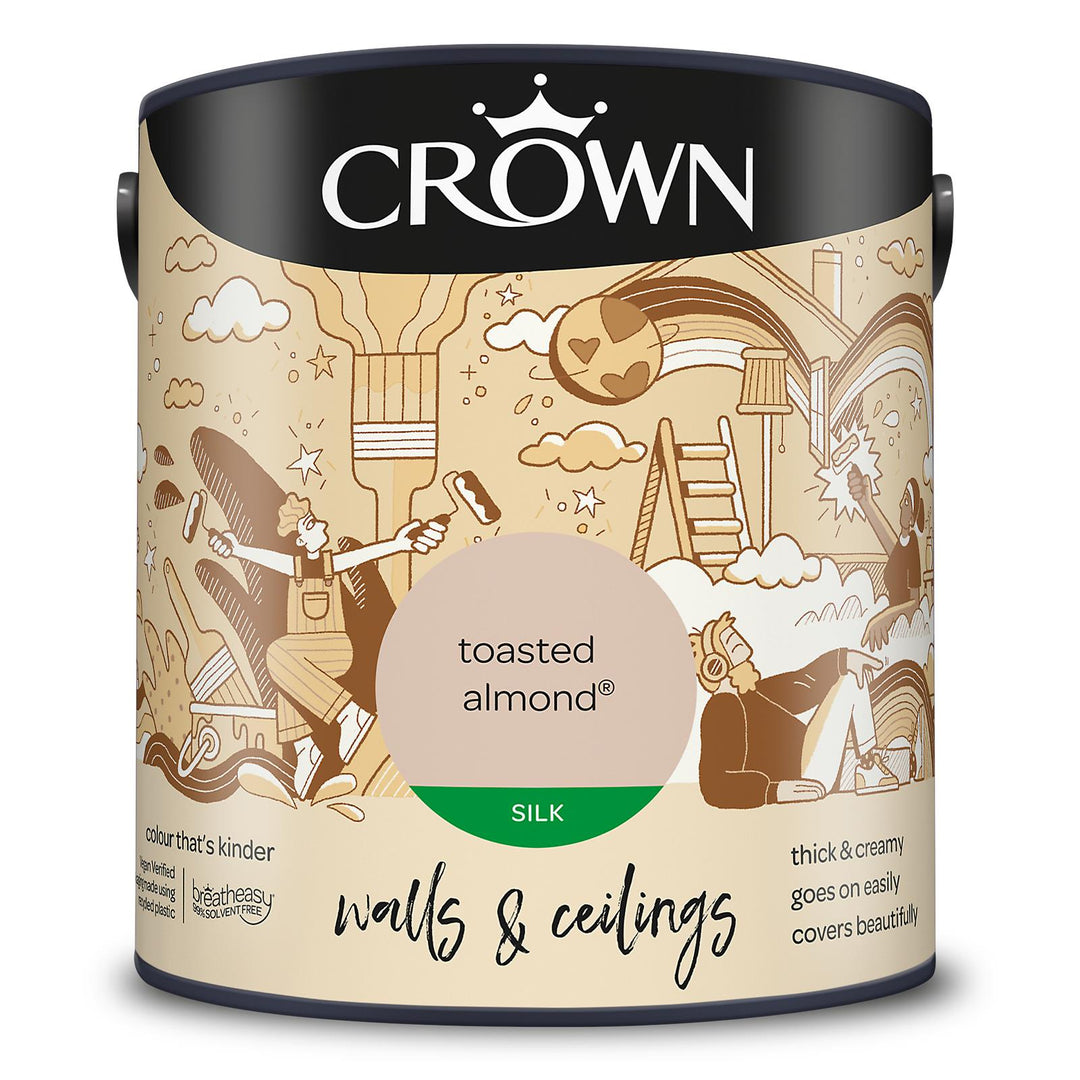 Crown Walls And Ceilings Silk 2.5L