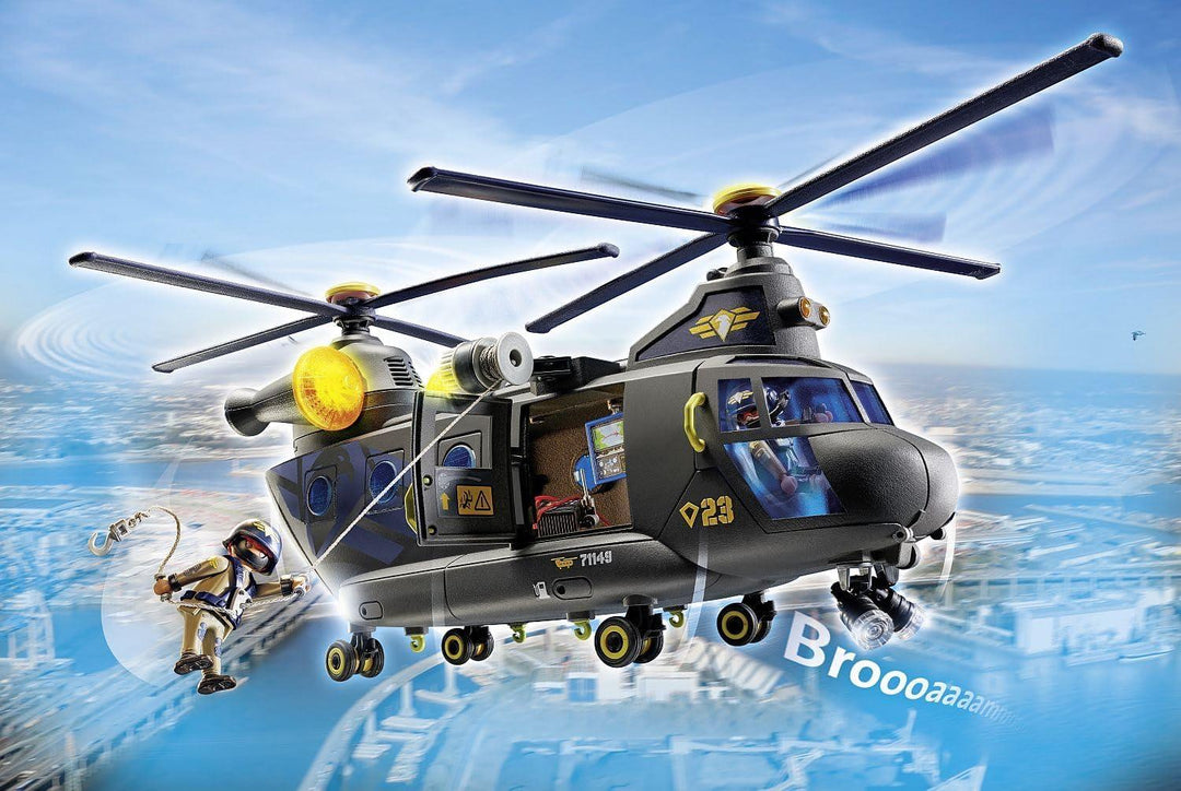 Playmobil 71149 City Action Tactical Police Twin-Prop Helicopter