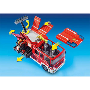 Playmobil 9464 City Action Fire Engine with Working Water Cannon