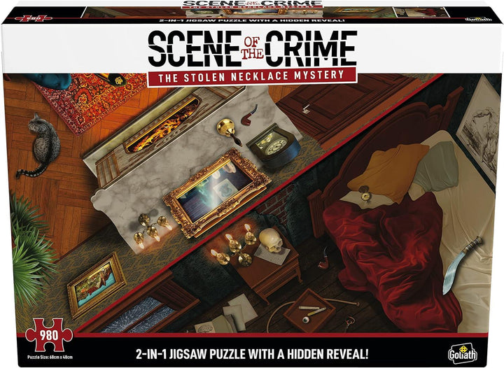 Goliath Scene of Crime Necklace-Jigsaw Puzzle