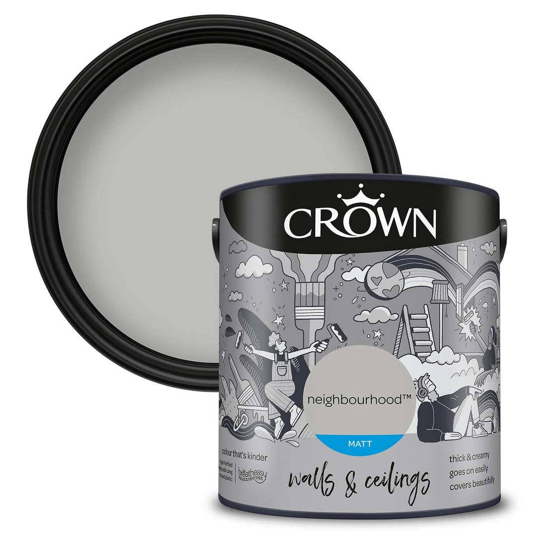 Crown Walls And Ceilings Matt 2.5L