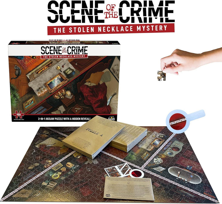 Goliath Scene of Crime Necklace-Jigsaw Puzzle