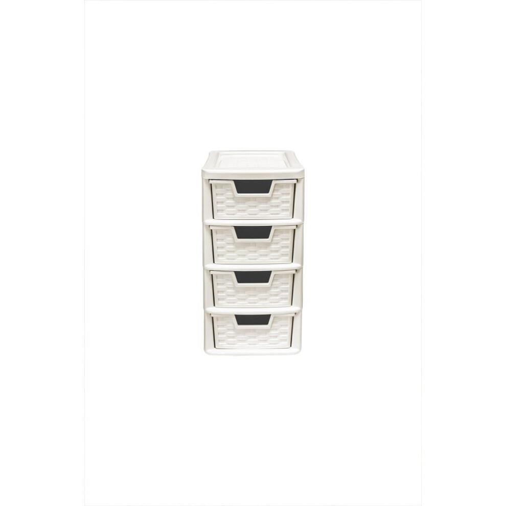 Thumbs Up 4 Drawer Small Tower Rattan