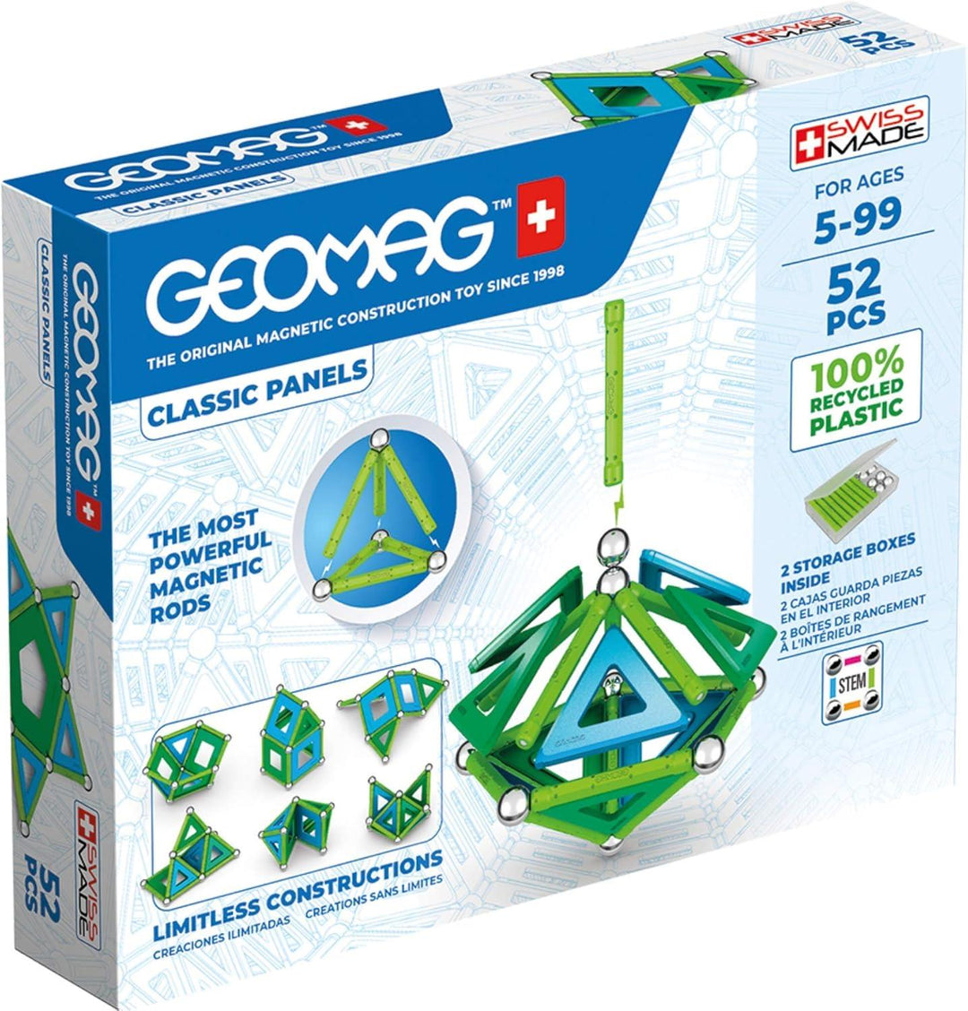 Geomag Super Colour Magnetic Construction Set - 52 Pieces