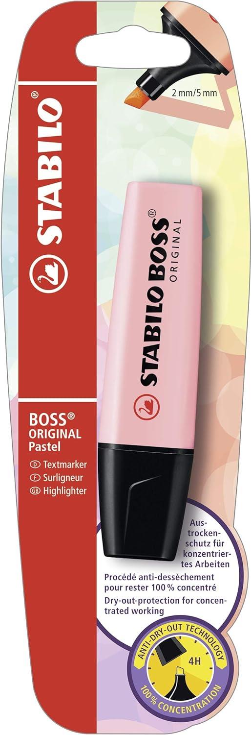 Highlighter-Stabilo Boss Original Pastel Pack Of 1