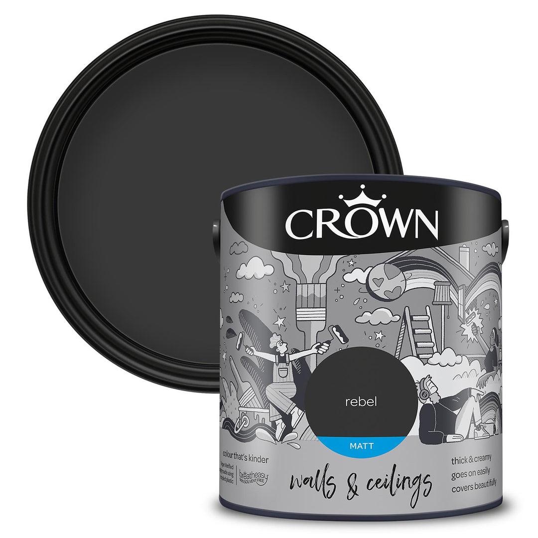 Crown Walls And Ceilings Matt 2.5L