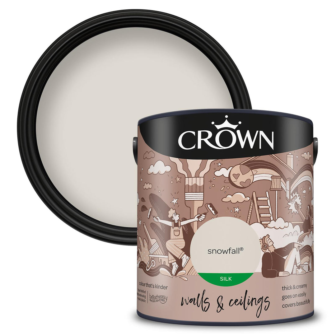 Crown Walls And Ceilings Silk 2.5L