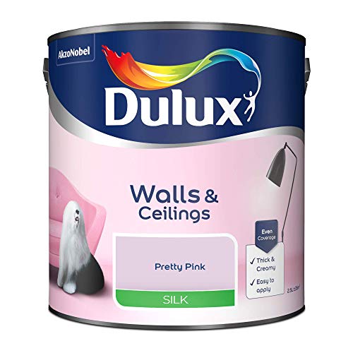 Dulux Silk Pretty Pink Emulsion Paint 2.5L