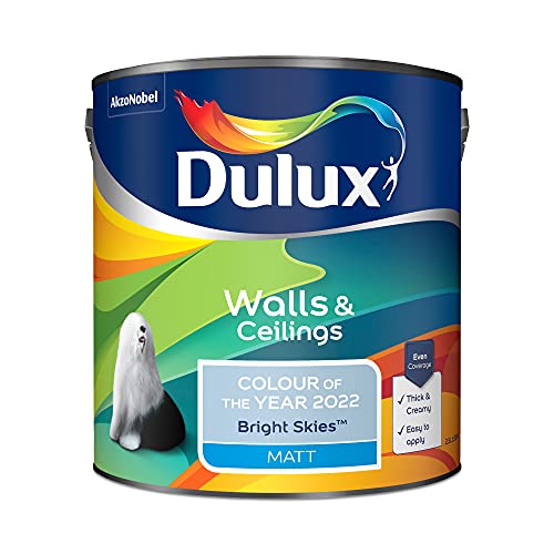 Dulux Matt Bright Skies 2.5L Emulsion Paint