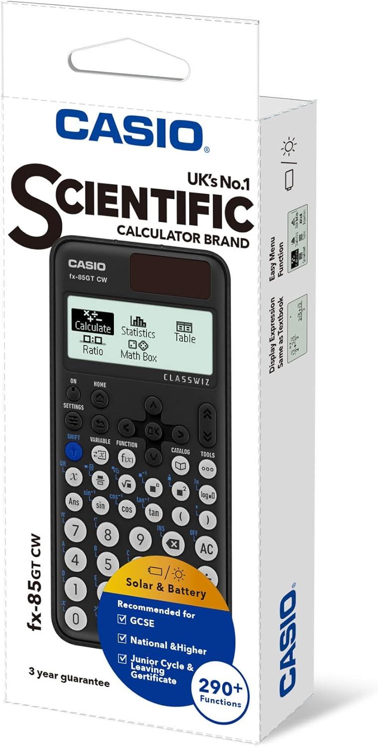 Casio FX-85GTCW Advanced Scientific Calculator (UK Version)