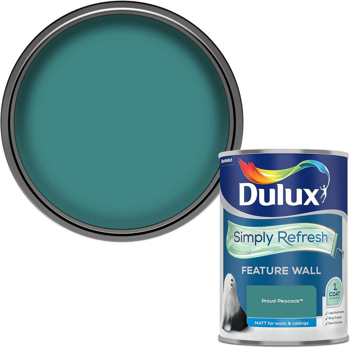 Dulux Simply Refresh Feature Wall Matt Emulsion Paint 1.25L