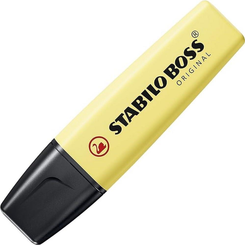 Highlighter STABILO BOSS ORIGINAL Deskset Of 23 - 9 Fluorescent Colours + 14 Pastel Colours