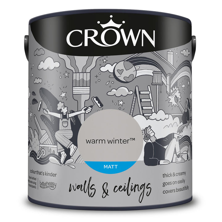 Crown Walls And Ceilings Matt 2.5L