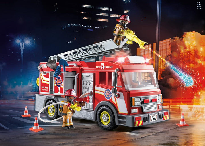 Playmobil City Action Rescue Fire Truck - 71233