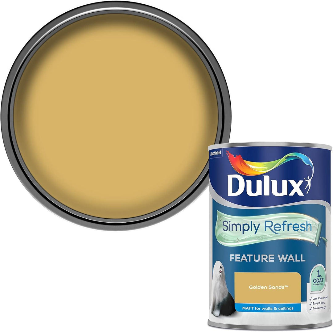 Dulux Simply Refresh Feature Wall Matt Emulsion Paint 1.25L