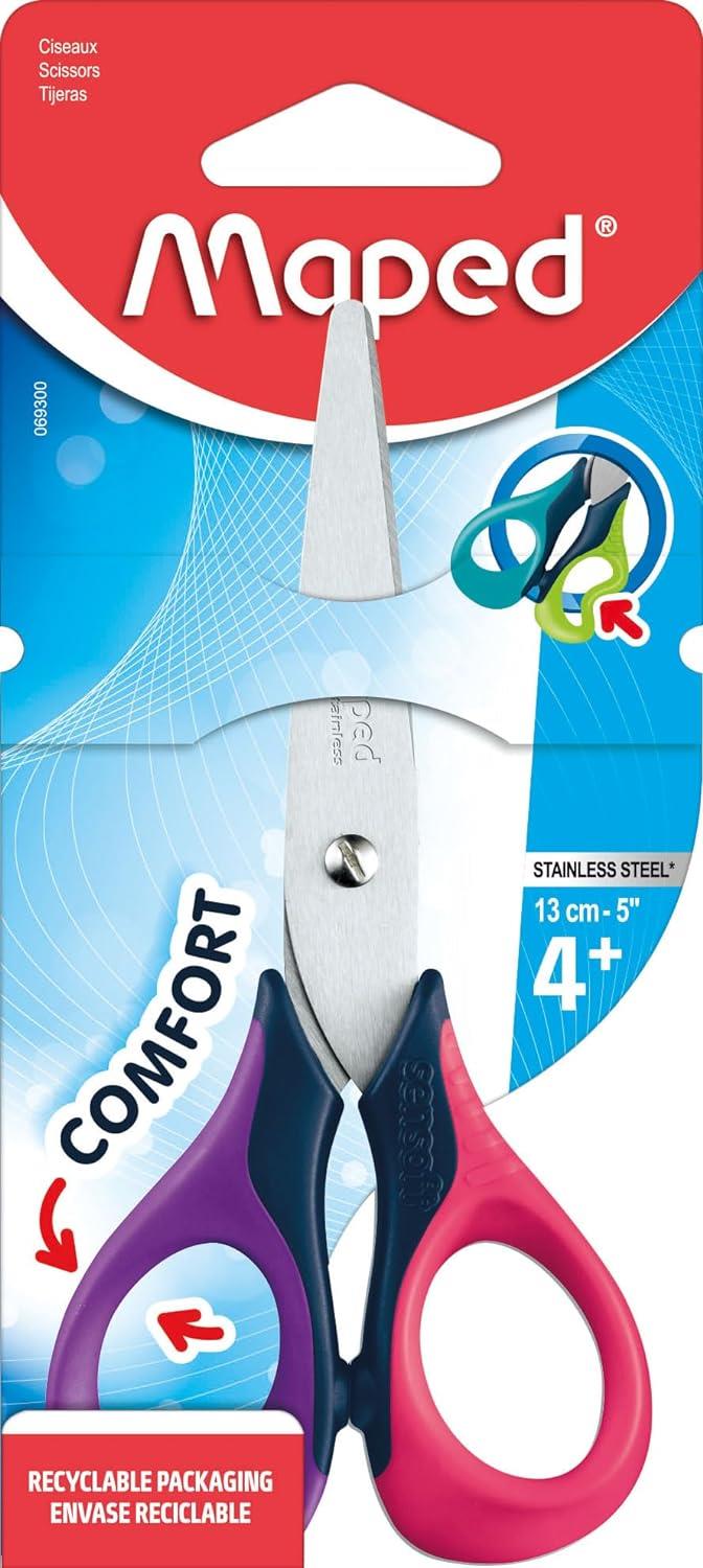 Maped Sensoft 3D Scissors 13cm Assorted Colours