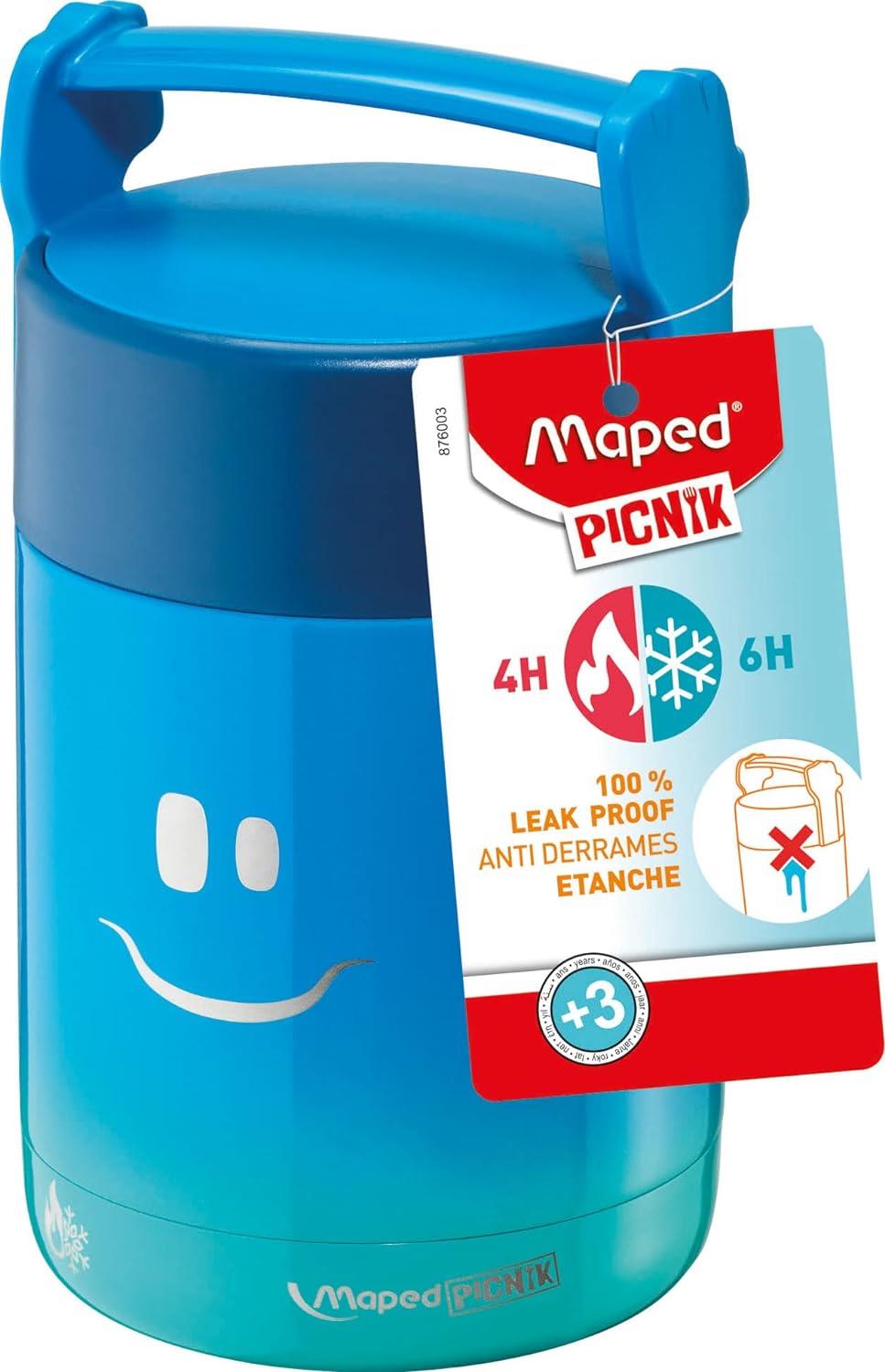 Maped Picnik Concept Kids Thermal Container Stainless Steel Blue 350ml