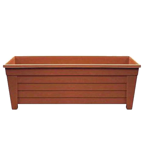 Grosvenor Trough Planter Terracotta 55cm