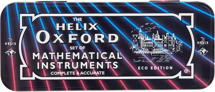 Helix Oxford Cyber Eco Maths Set Assorted Colours