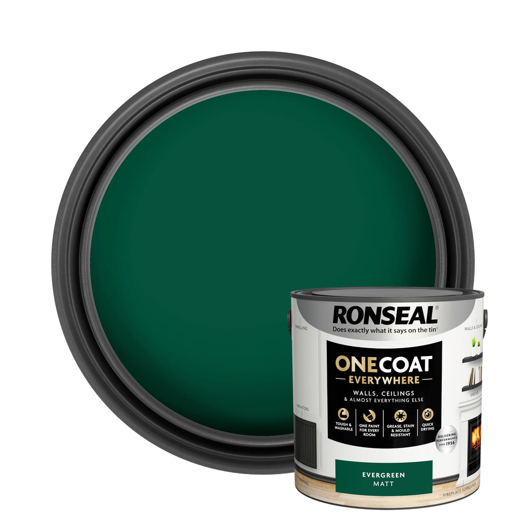 Ronseal One Coat Everywhere Matt Paint 2.5L