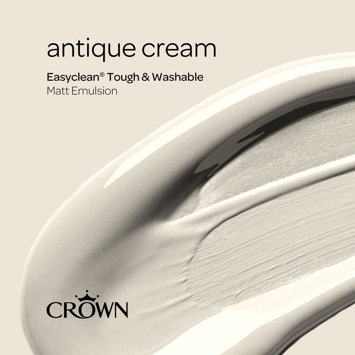 Crown Easyclean Emulsion Paint Matt 2.5L All Colours