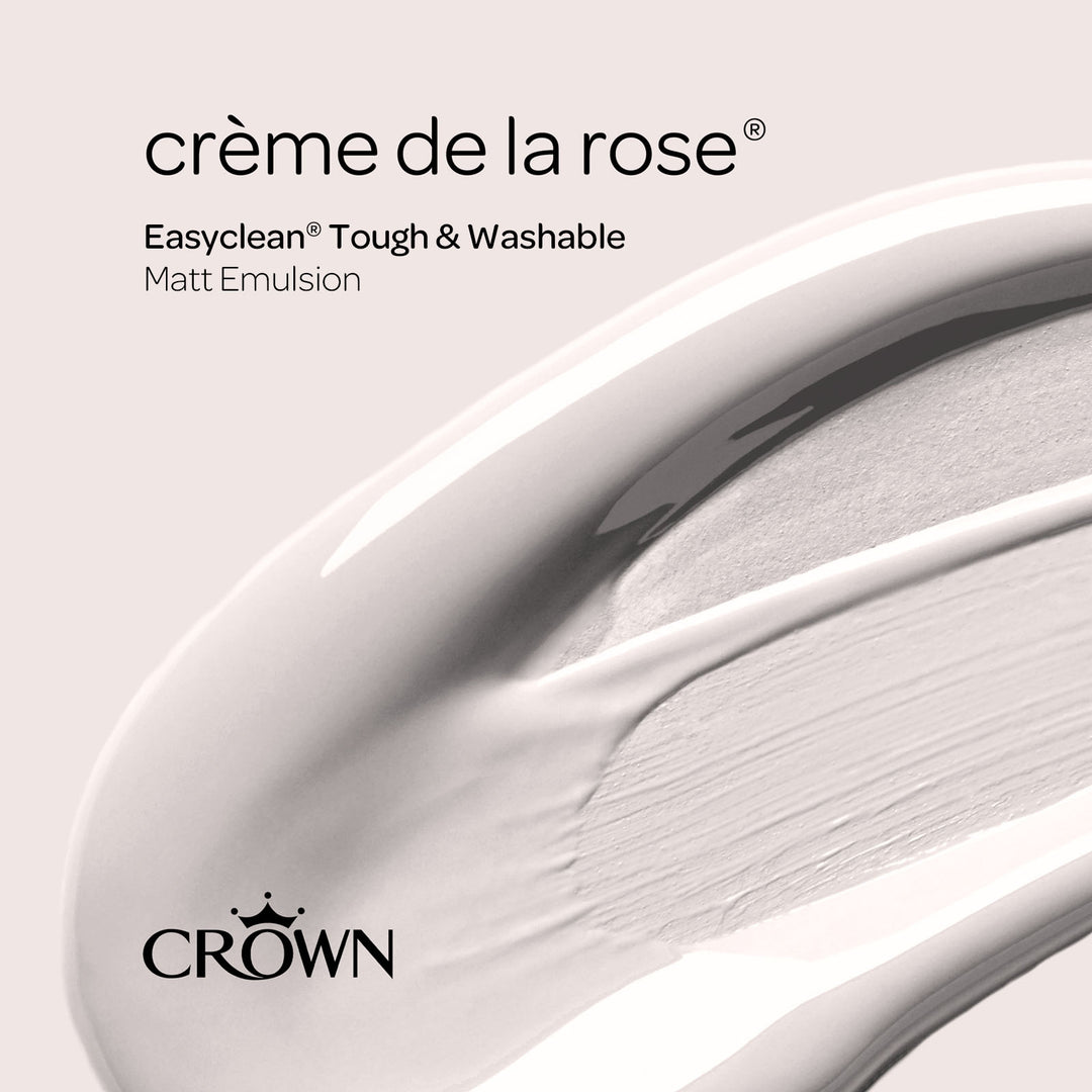 Crown Easyclean Emulsion Paint Matt 2.5L All Colours