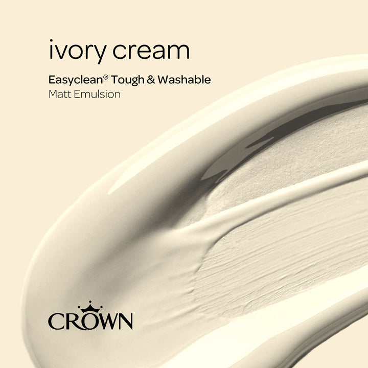 Crown Easyclean Emulsion Paint Matt 2.5L All Colours