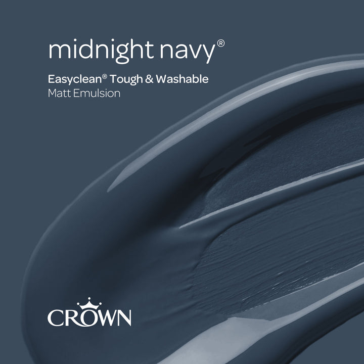 Crown Easyclean Emulsion Paint Matt 2.5L All Colours