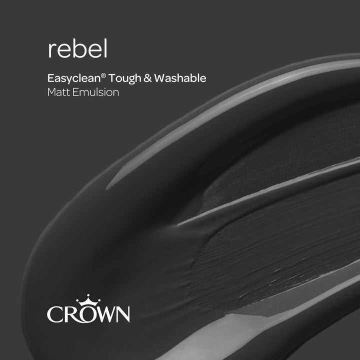 Crown Easyclean Emulsion Paint Matt 2.5L All Colours