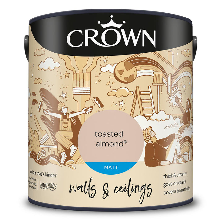 Crown Walls And Ceilings Matt 2.5L