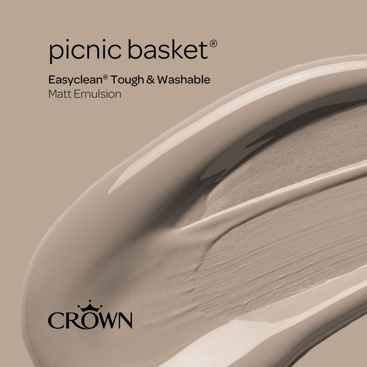 Crown Easyclean Emulsion Paint Matt 2.5L All Colours