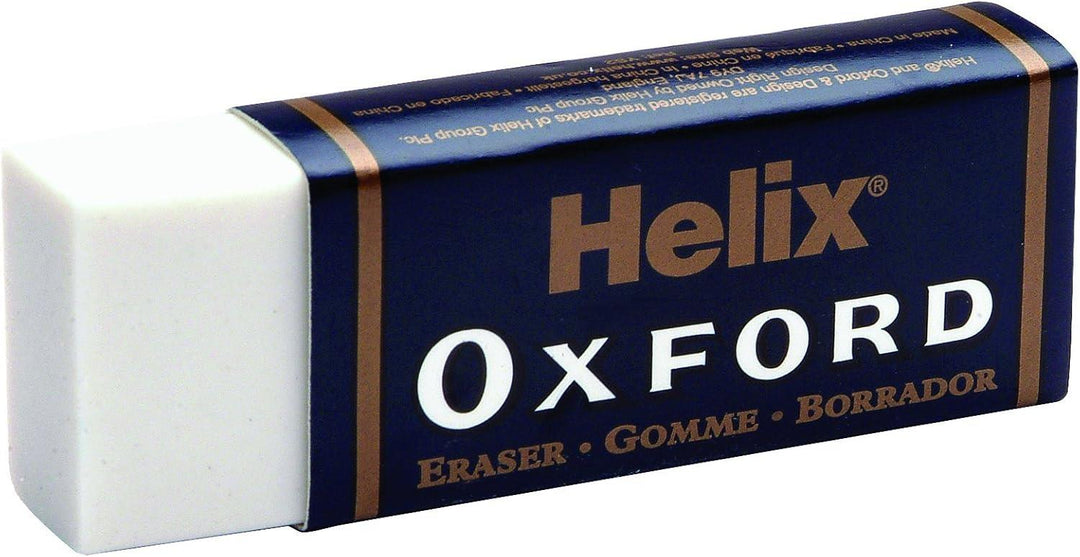 Helix Oxford Large Sleeved Erasers 2 Pack