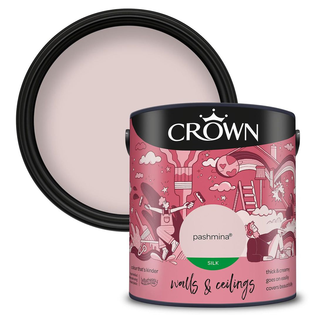 Crown Walls And Ceilings Silk 2.5L