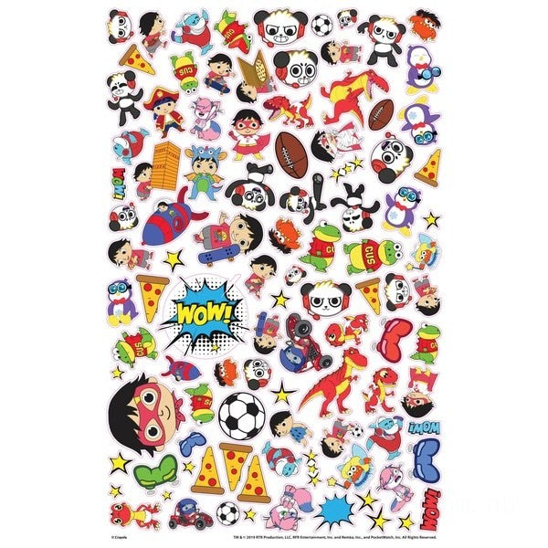 Crayola Ryans World Giant pages
