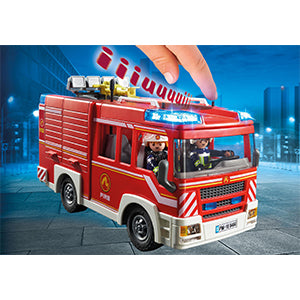 Playmobil 9464 City Action Fire Engine with Working Water Cannon