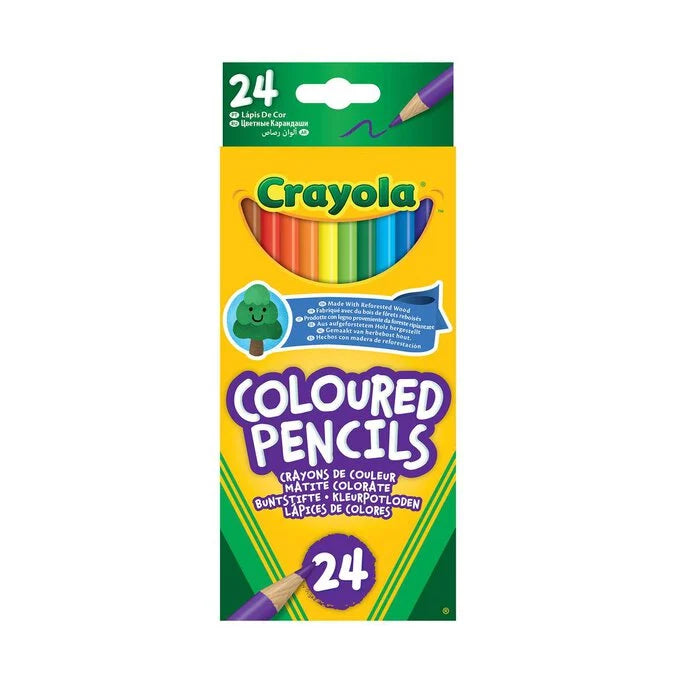 Crayola Coloured Pencils 24 Pack