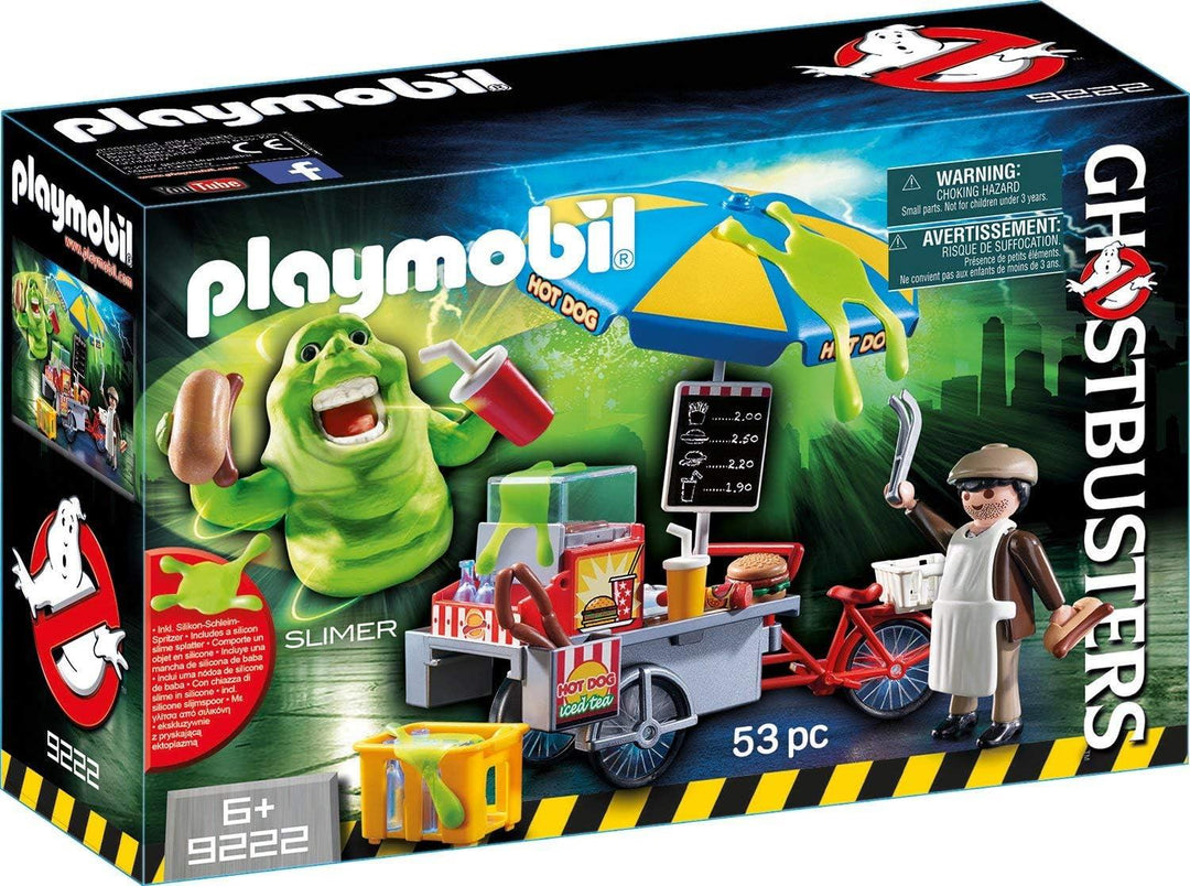 Playmobil Ghostbusters 9222 Slimer with Hot Dog Stand