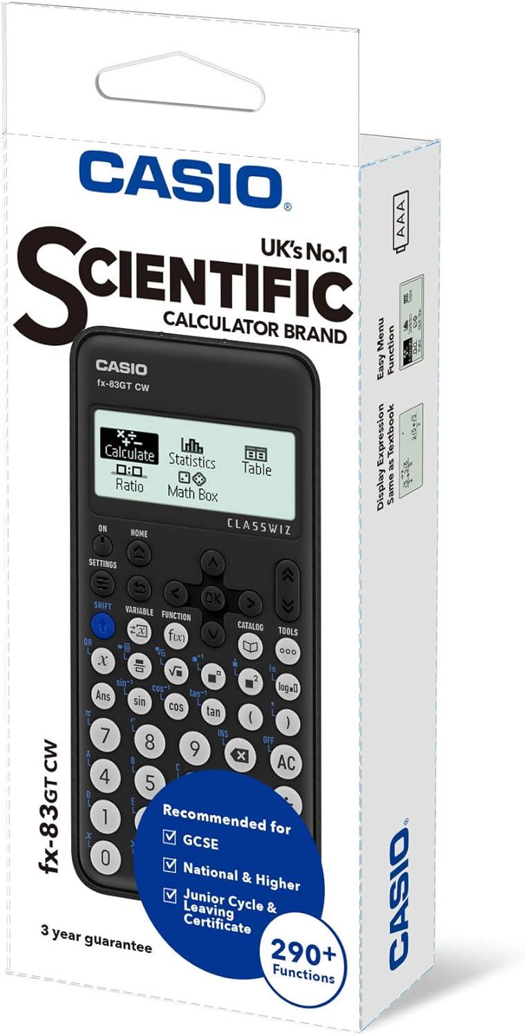 Casio FX-83GTCW Scientific Calculator