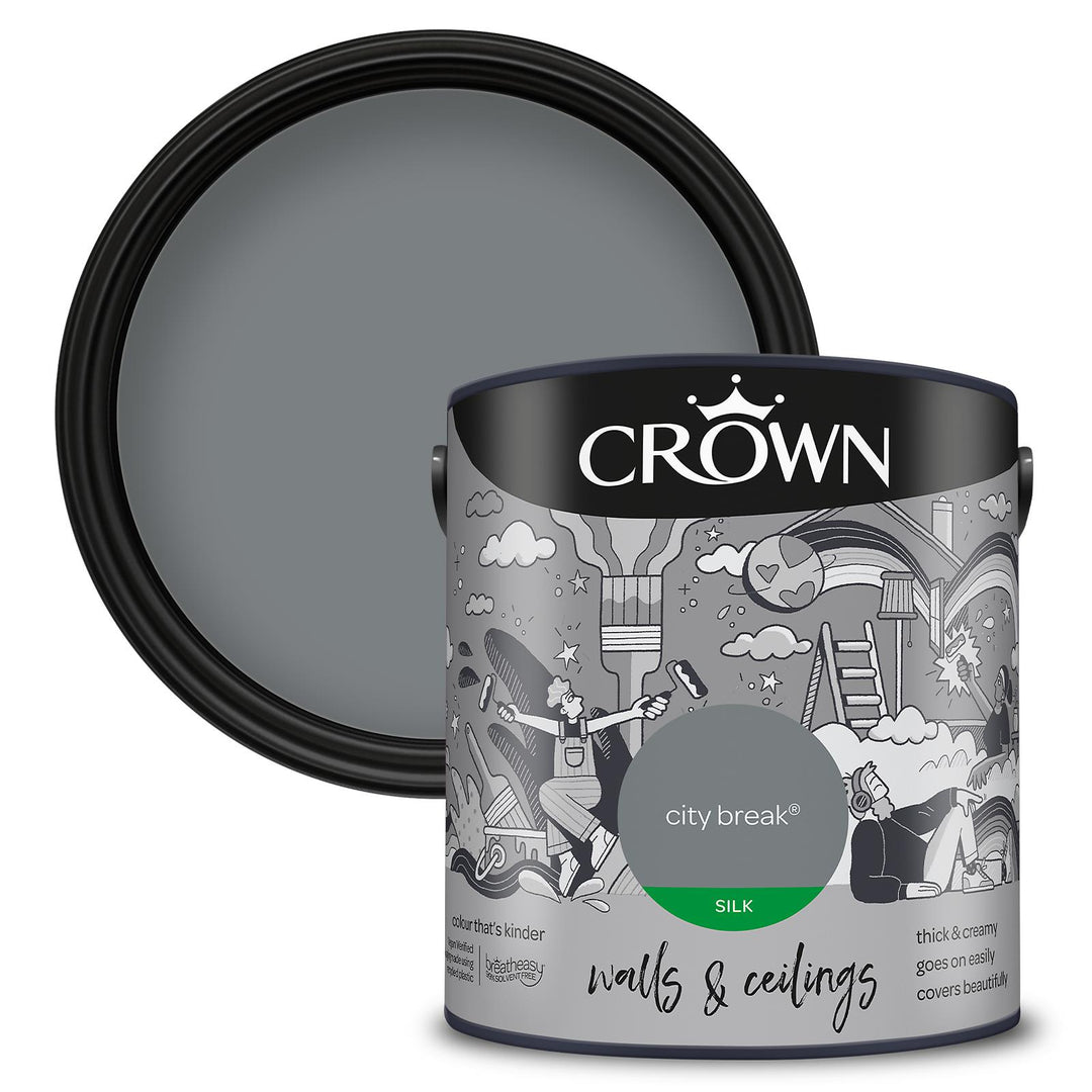 Crown Walls And Ceilings Silk 2.5L