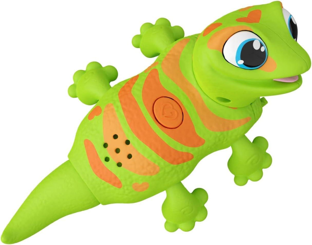 Animagic: Let's Go Gecko - Green Interactive Walking Pet Gecko