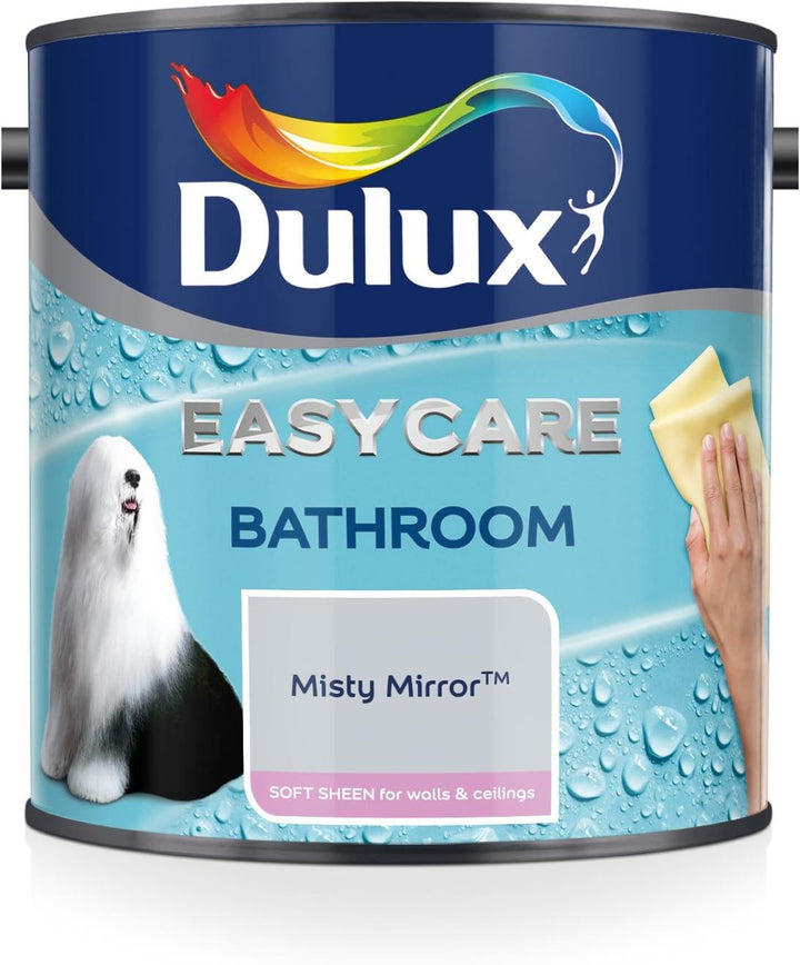 Dulux Easycare Bathroom Soft Sheen 2.5L Assorted