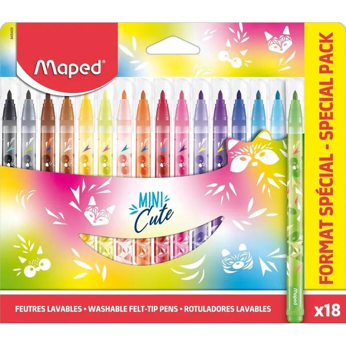 Maped Felt Tips Mini Cute Felt Tip Pens